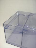 濾過槽　 ウールボックス落とし込み仕様　3槽式濾過槽　W900XD450XH300　