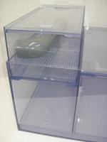 濾過槽　 ウールボックス落とし込み仕様　3槽式濾過槽　W900XD450XH300　