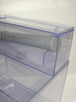 濾過槽　2槽式濾過槽　W400XD400XH300　型式N4-4030